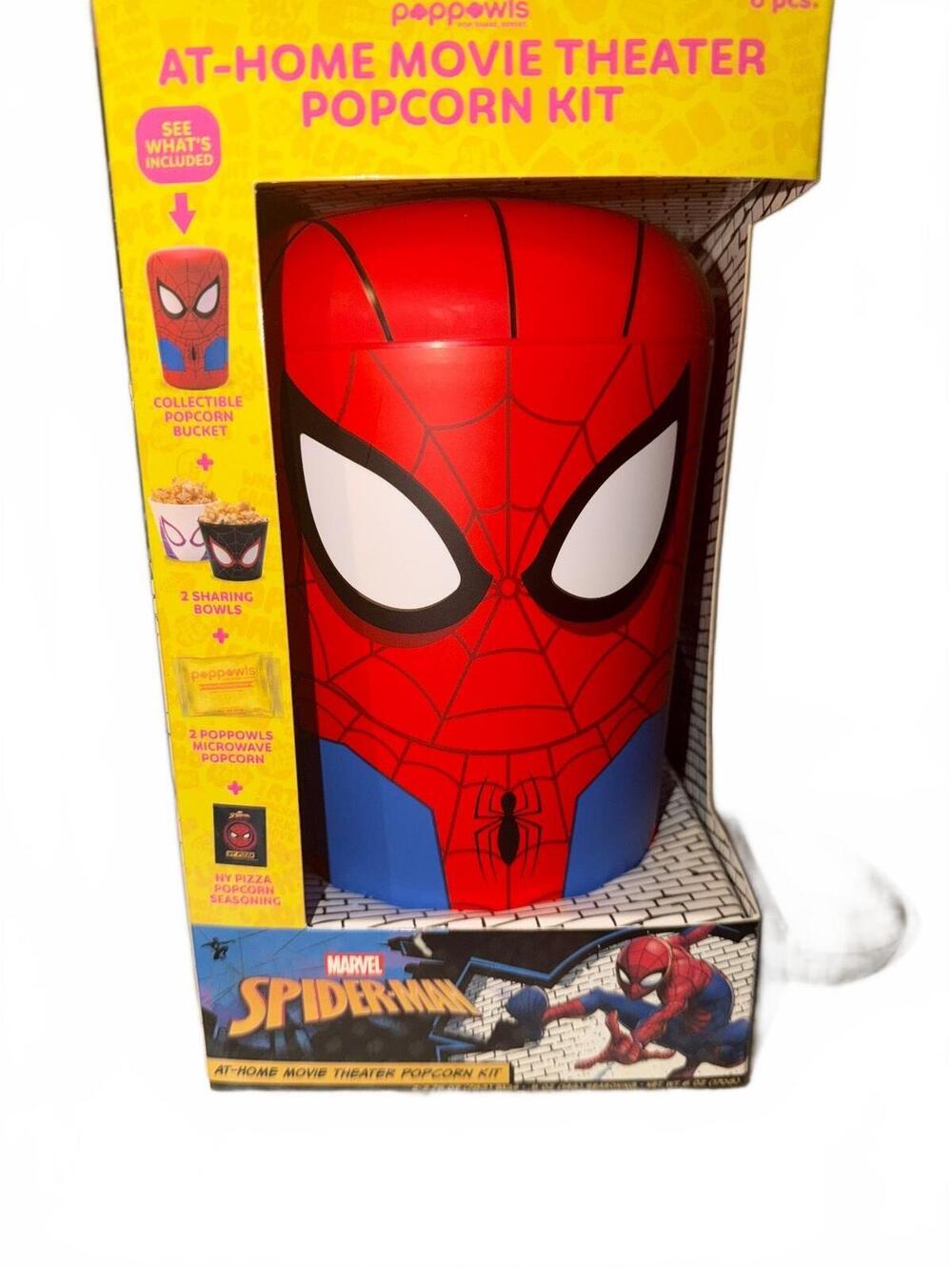 Marvel Spider-Man At-Home Movie Theater Popcorn Kit